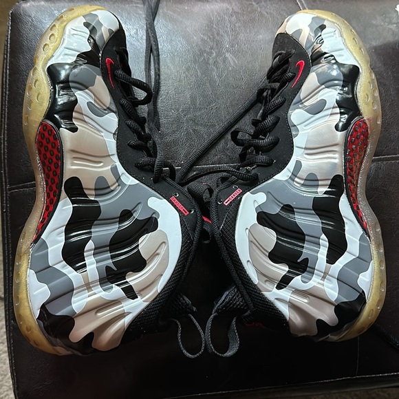 Nike air foamposite " fighter jet " OG all . - Picture 3 of 6